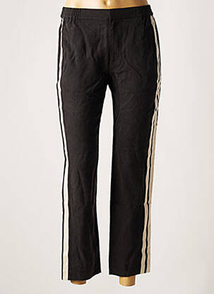 Pantalon 7/8 taille élastique noir SACK'S femme