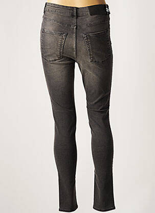 Pantalon slim stretch taille normale gris CHEAP MONDAY femme