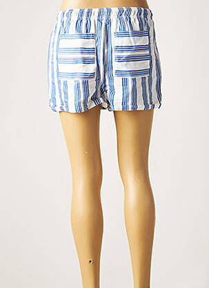 Short finition revers bleu BELLEROSE femme