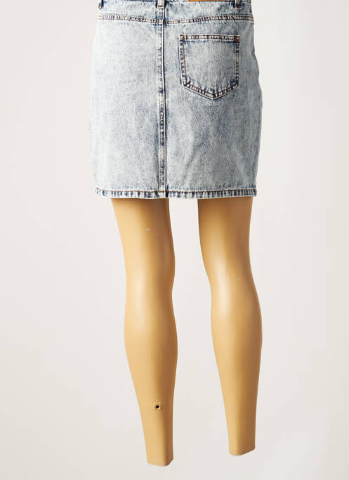Jupe courte bleu NOISY MAY pour femme