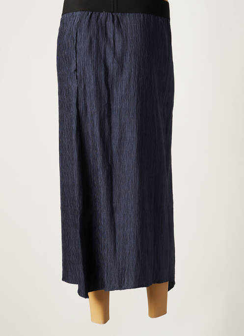 Jupe longue bleu RABENS SALONER pour femme