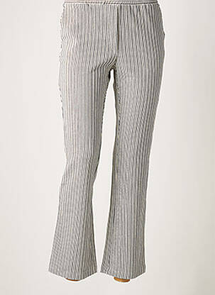 Pantalon 7/8 blanc NATHALIE VLEESCHOUWER femme