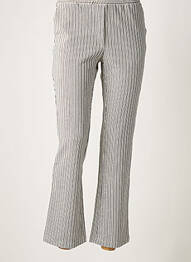 Pantalon 7/8 blanc NATHALIE VLEESCHOUWER femme
