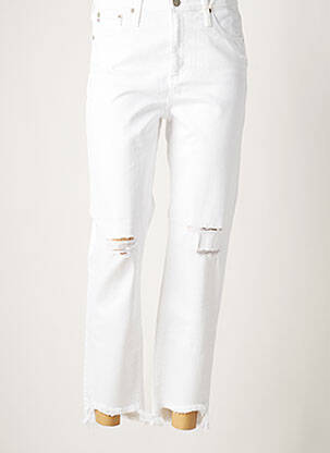 Pantalon 7/8 blanc ADRIANO GOLDSCHMIED femme
