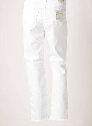 Pantalon 7/8 blanc ADRIANO GOLDSCHMIED femme