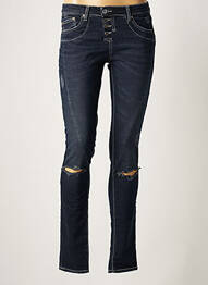 Jeans coupe slim bleu PLEASE femme