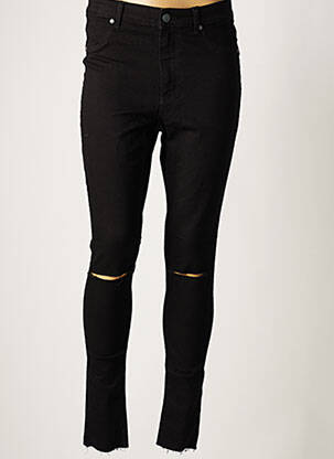 Pantalon slim noir CHEAP MONDAY femme