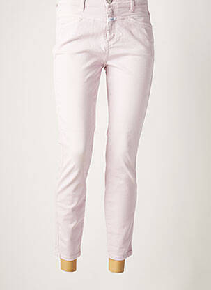 Pantalon 7/8 violet CLOSED femme