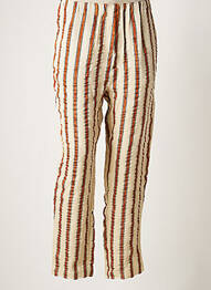 Pantalon droit beige POMANDERE femme