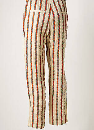 Pantalon droit beige POMANDERE femme