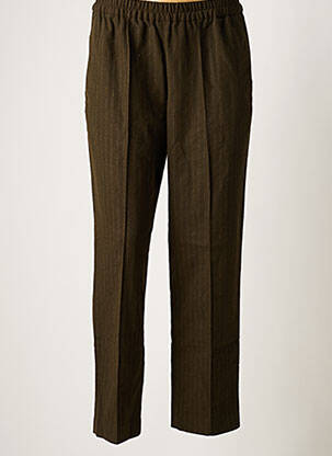 Pantalon droit marron BELLEROSE femme