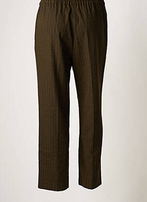 Pantalon droit marron BELLEROSE femme