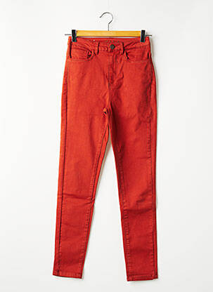 Pantacourt orange VILA femme