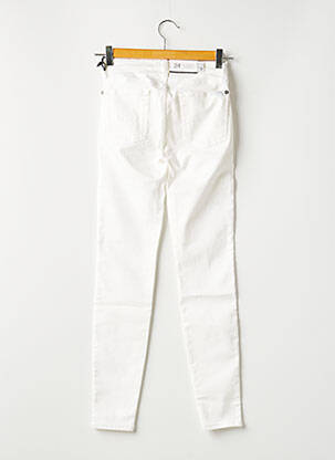 Pantalon slim blanc 7 FOR ALL MANKIND femme