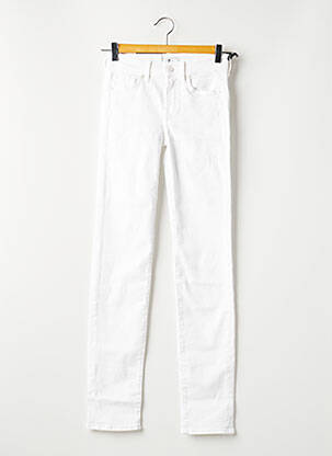 Pantalon slim blanc 7 FOR ALL MANKIND femme