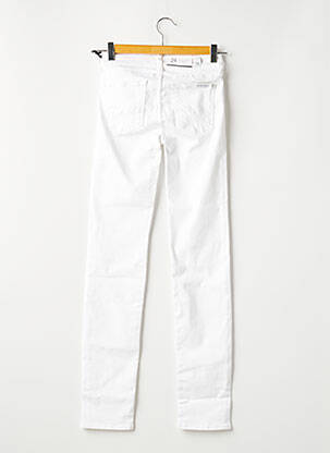 Pantalon slim blanc 7 FOR ALL MANKIND femme