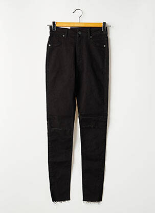 Pantalon slim noir CHEAP MONDAY femme