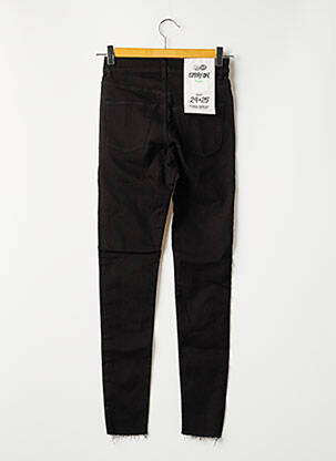 Pantalon slim noir CHEAP MONDAY femme