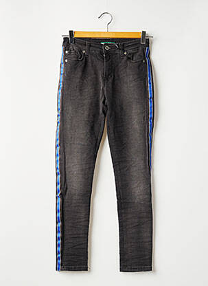 Pantalon slim gris PLEASE femme