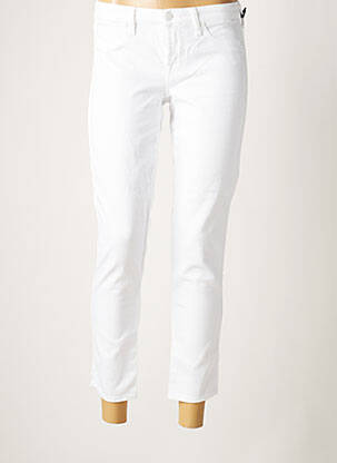 Pantalon 7/8 blanc FOR ALL MANKIND pour femme