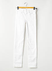 Pantalon slim blanc FOR ALL MANKIND pour femme seconde vue