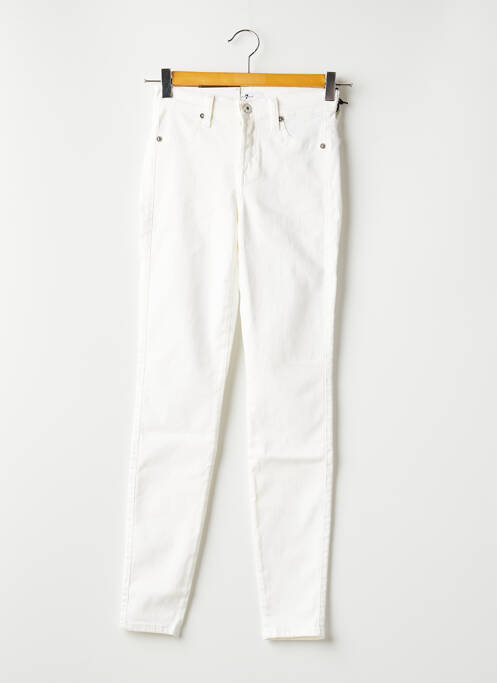 Pantalon slim blanc 7 FOR ALL MANKIND femme