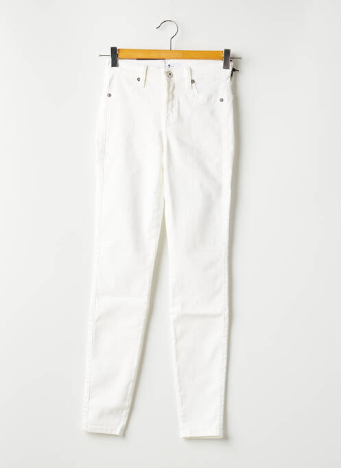 Pantalon slim blanc FOR ALL MANKIND pour femme