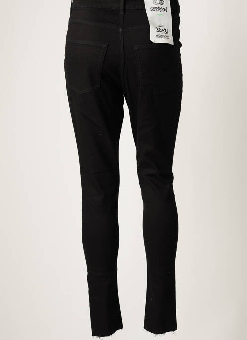 Pantalon slim noir CHEAP MONDAY pour femme
