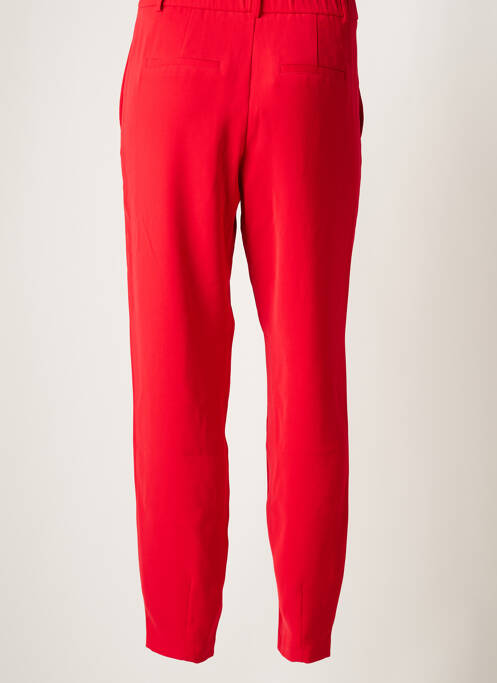 Pantalon slim rouge SELECTED pour femme