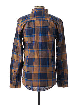 Chemise manches longues bleu MINIMUM homme