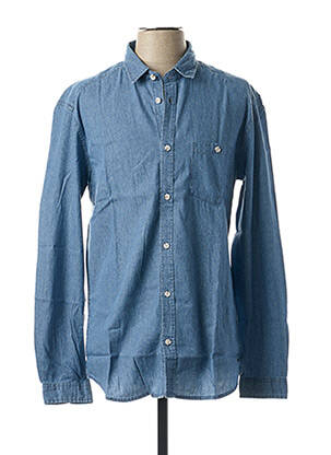 Chemise manches longues bleu SUIT homme