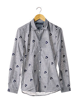 Chemise manches longues bleu SUIT homme