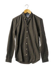Chemise manches longues vert MINIMUM homme