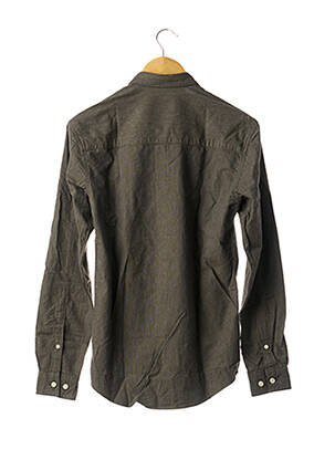Chemise manches longues vert MINIMUM homme