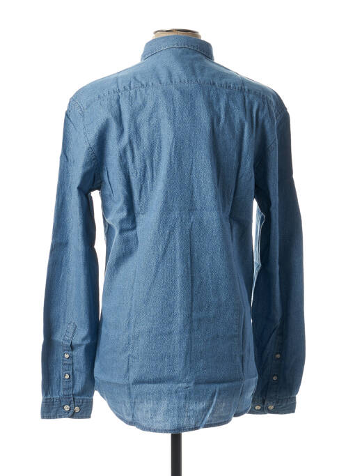 Chemise manches longues bleu SUIT pour homme