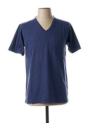 T-shirt bleu HARTFORD homme