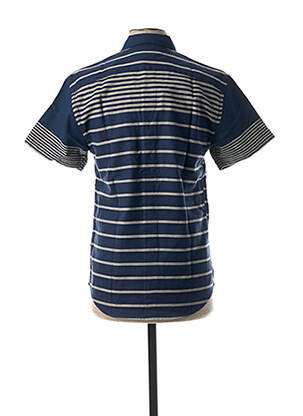 Chemise manches courtes bleu SCOTCH & SODA homme