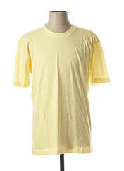 T-shirt jaune MINIMUM pour homme seconde vue