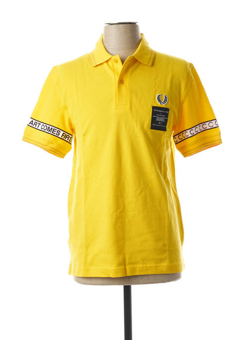 Polo jaune ART COMES FIRST pour homme