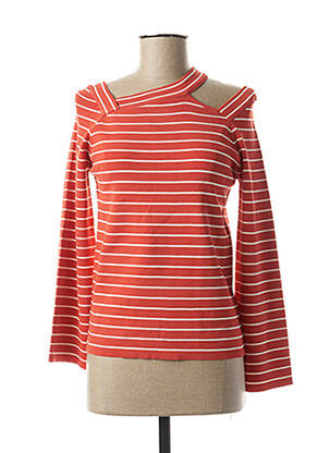 Pull orange GRACE & MILA femme