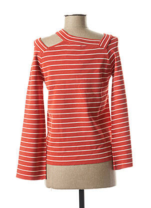 Pull orange GRACE & MILA femme