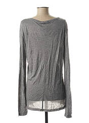 T-shirt gris ALEXANDER WANG pour femme seconde vue