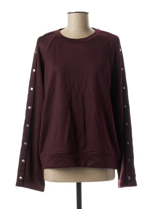 Sweat-shirt sans capuche violet ALEXANDER WANG femme