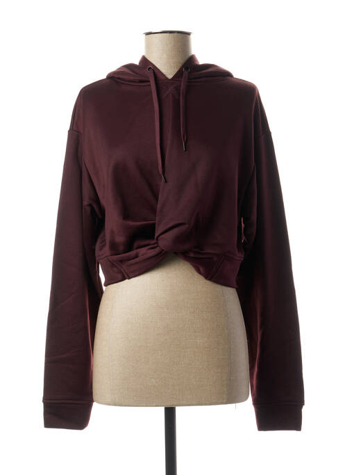 Sweat-shirt à capuche violet ALEXANDER WANG femme