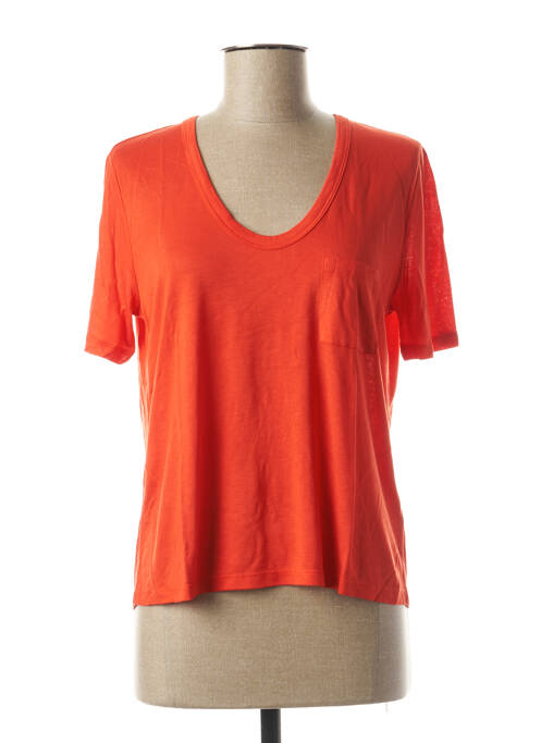 T-shirt orange ALEXANDER WANG pour femme