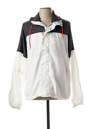 Coupe-vent a capuche a capuche blanc MINIMUM homme