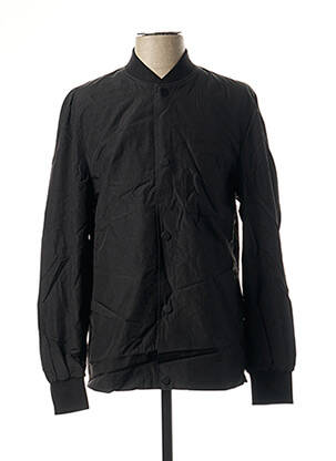 Blouson noir BOMBERS homme