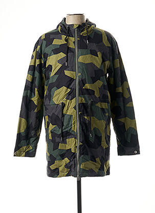 Doudoune a capuche a capuche vert MINIMUM homme