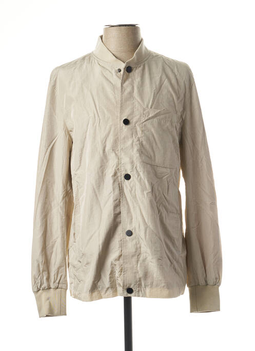 Blouson beige BOMBERS homme