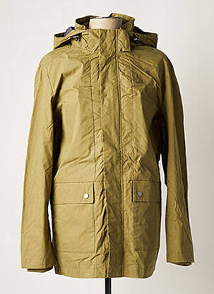 Imperméable coupe droite sans capuche vert SELECTED homme